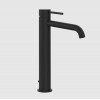 Смеситель для раковины, Gessi, 316 Flessa, цвет-черный матовый