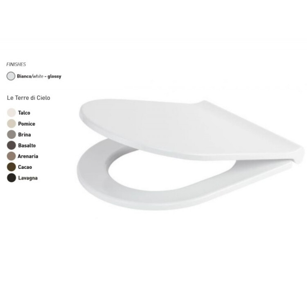 Сиденье для унитаза, CIELO, Enjoy, цвет-Brina