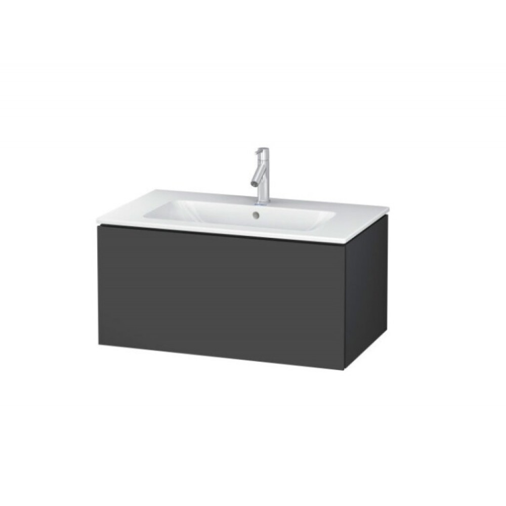 Тумба под раковину, Duravit, L-Cube, шгв 820*481*400, раковина-необходимо заказать, цвет-графит матовый