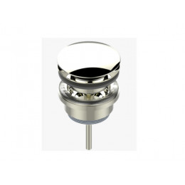 Донный клапан, THG, 1 1/4, диаметр, мм-63, для раковины, цвет-никель