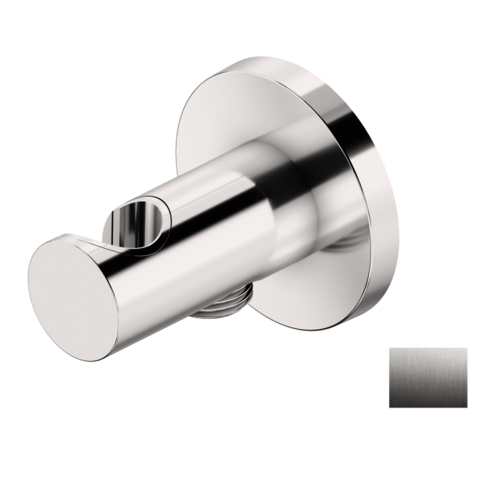 Шланговое подсоединение, Ritmonio, цвет-Brushed Chrome