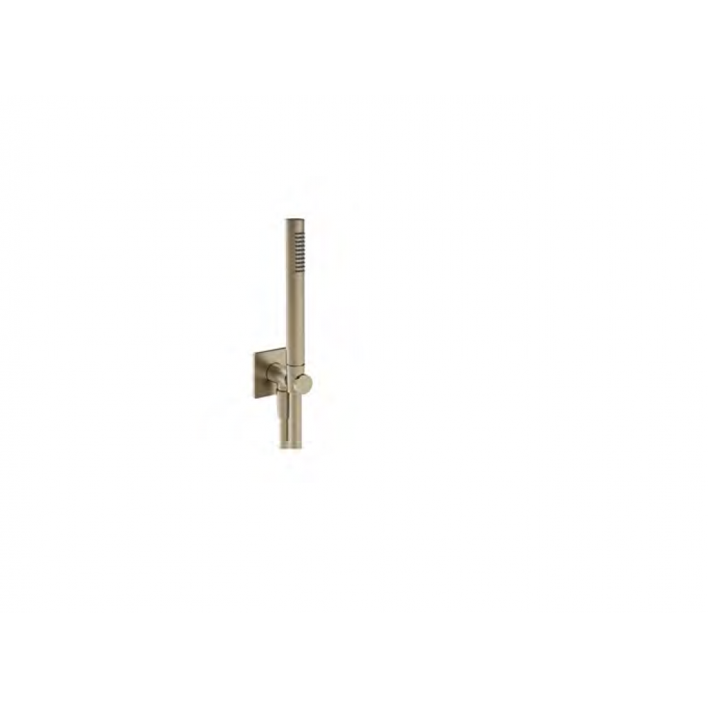 Душевой набор, Gessi, Inverso Bath&Shower, цвет-Brass Brushed PVD