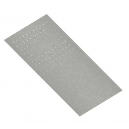 Верхний душ, Quadro design, цвет-сталь брашированная