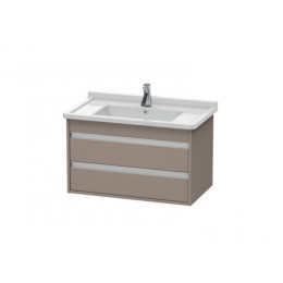 Тумба под раковину, Duravit, Ketho, шгв 800*465*480, раковина-необходимо заказать, цвет-базальт матовый