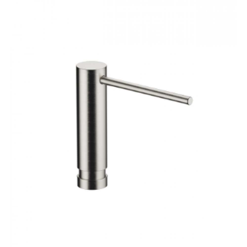 Дозатор для жидкого мыла, Dornbracht, шгв 30*139*125, без розетки, цвет дозатора-платина сатинированная