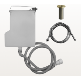 Система сбора воды для ручного душа, Gessi, BATH-SHOWER 316, цвет-Brushed Brass PVD