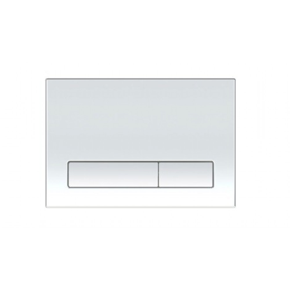 Клавиша смыва, Elsen, E16, для унитаза, шгв 220*13*150, без выступа кнопки, цвет-хром