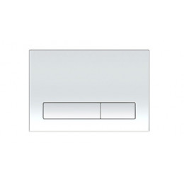 Клавиша смыва, Elsen, E16, для унитаза, шгв 220*13*150, без выступа кнопки, цвет-хром