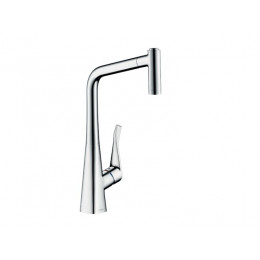 Смеситель для кухни, Hansgrohe, Metris M71, цвет-хром