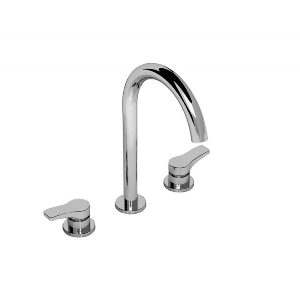 Смеситель для раковины, Fantini, AL/23 LISSONI, цвет-черный матовый