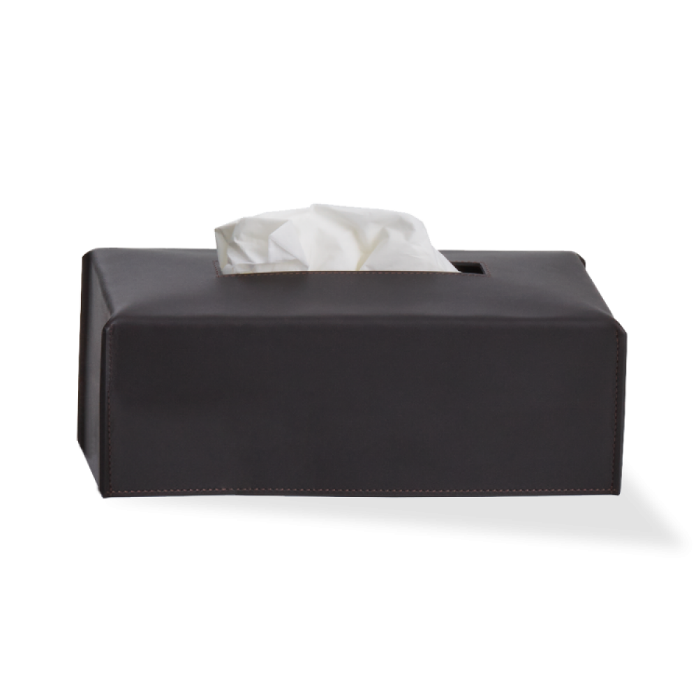 Салфетница, Decor Walther, Nappa KB, шгв 240*125*90, цвет-черно-коричневый