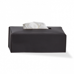 Салфетница, Decor Walther, Nappa KB, шгв 240*125*90, цвет-черно-коричневый