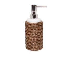 Дозатор для жидкого мыла, Decor Walther, BASKET, шгв 75*95*190, цвет дозатора-хром