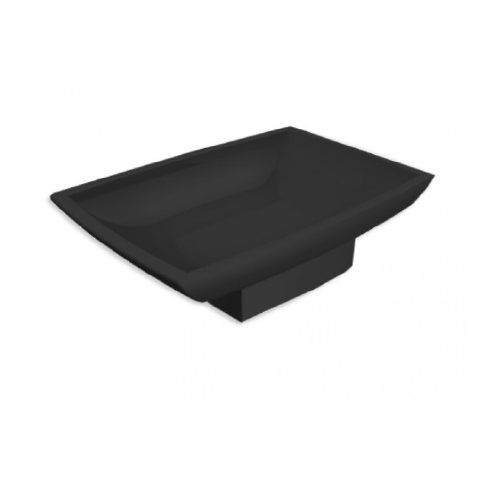Мыльница, Bertocci, Grace, шгв 110*80*35, цвет-черный