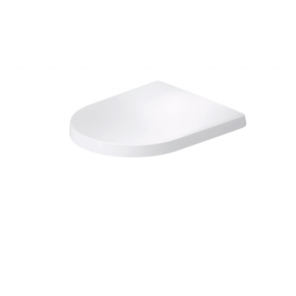 Сиденье для унитаза, Duravit, Balcoon, шг 374*458, цвет-белый матовый