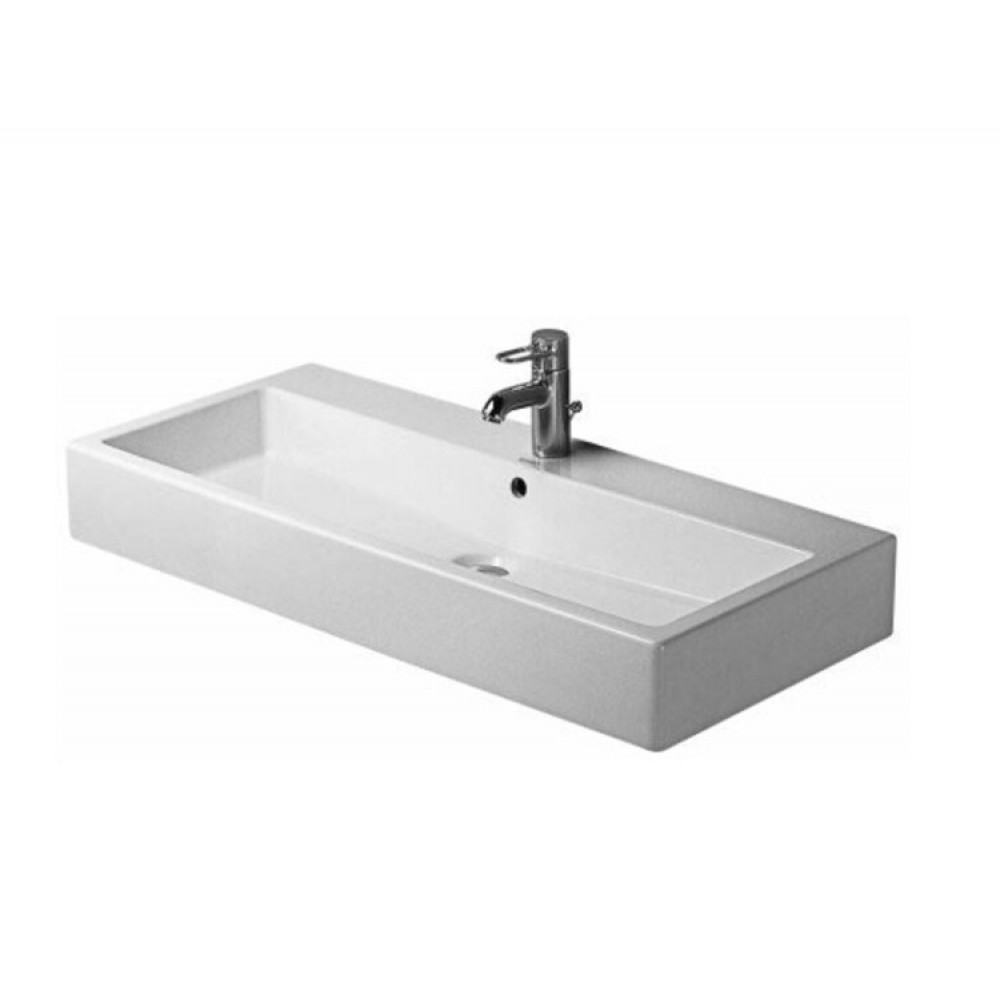 Раковина, Duravit, Vero, шгв 1000*470*175, отверстия для смесителя-1, цвет-белый