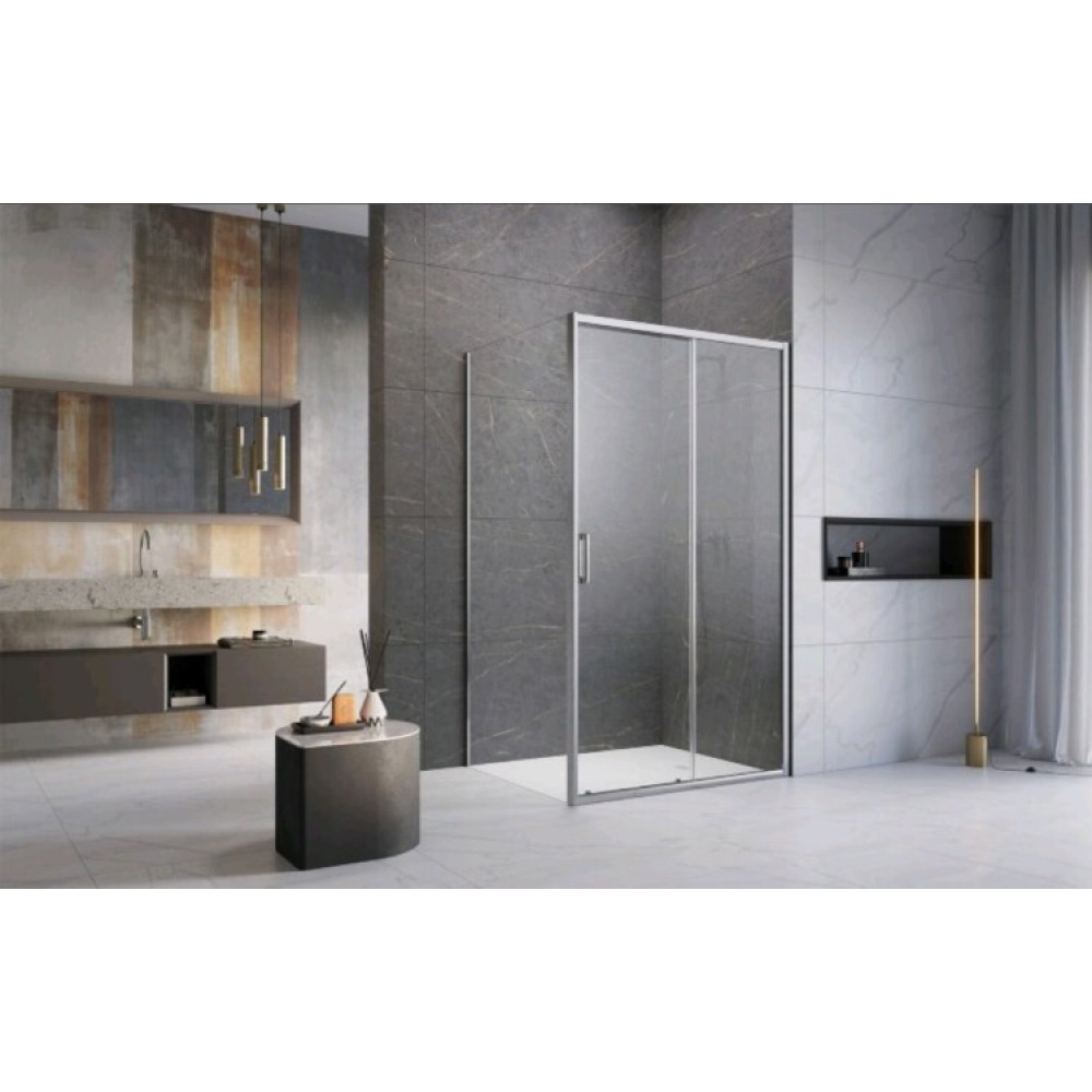 Боковая стенка, Radaway, Premium Pro KDJ, шв 900*2000, хром, цвет стекла-прозрачный, Easy Clean