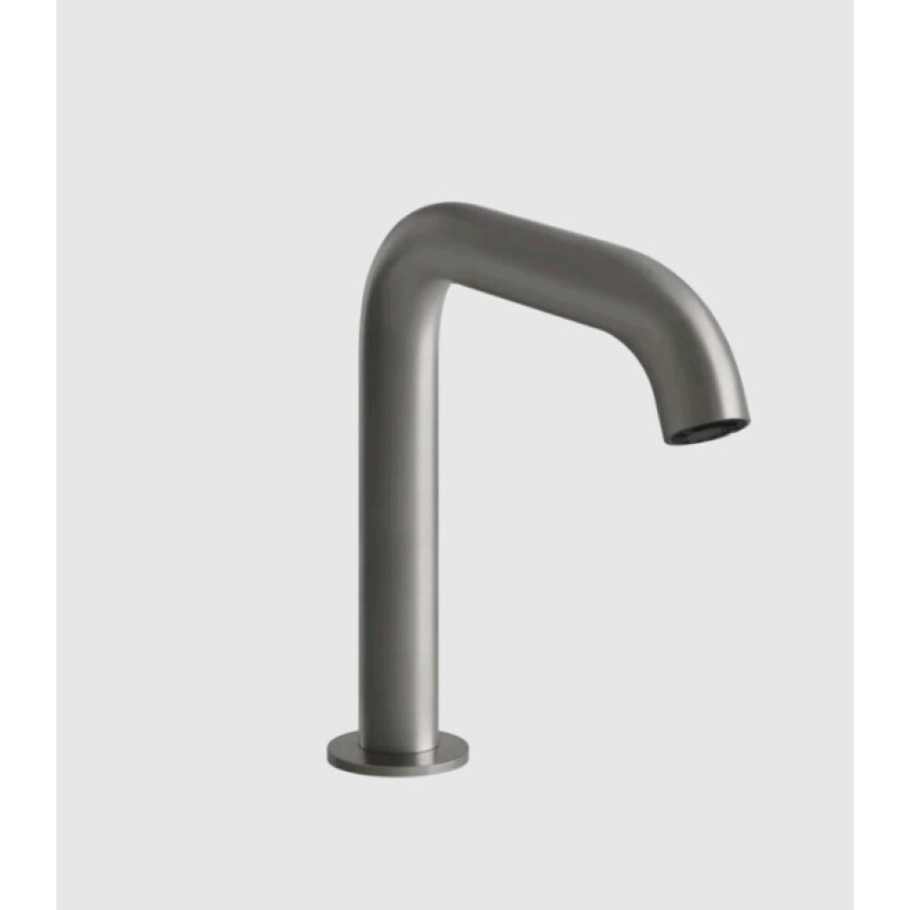 Смеситель для раковины, Gessi, Sensor Taps Flessa,  цвет-Steel Brushed