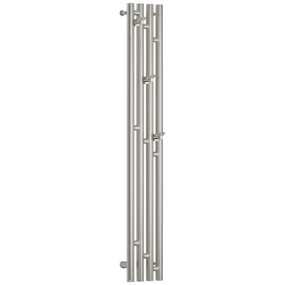 Полотенцесушитель, Сунержа, Кантата 3,0, шгв 191*74*1200, нижнее слева, МЭМ, цвет-сталь без покрытия