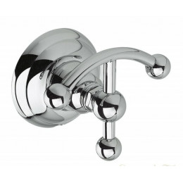 Крючок, Nicolazzi, Accessori Classica, шг 102*72, цвет-хром