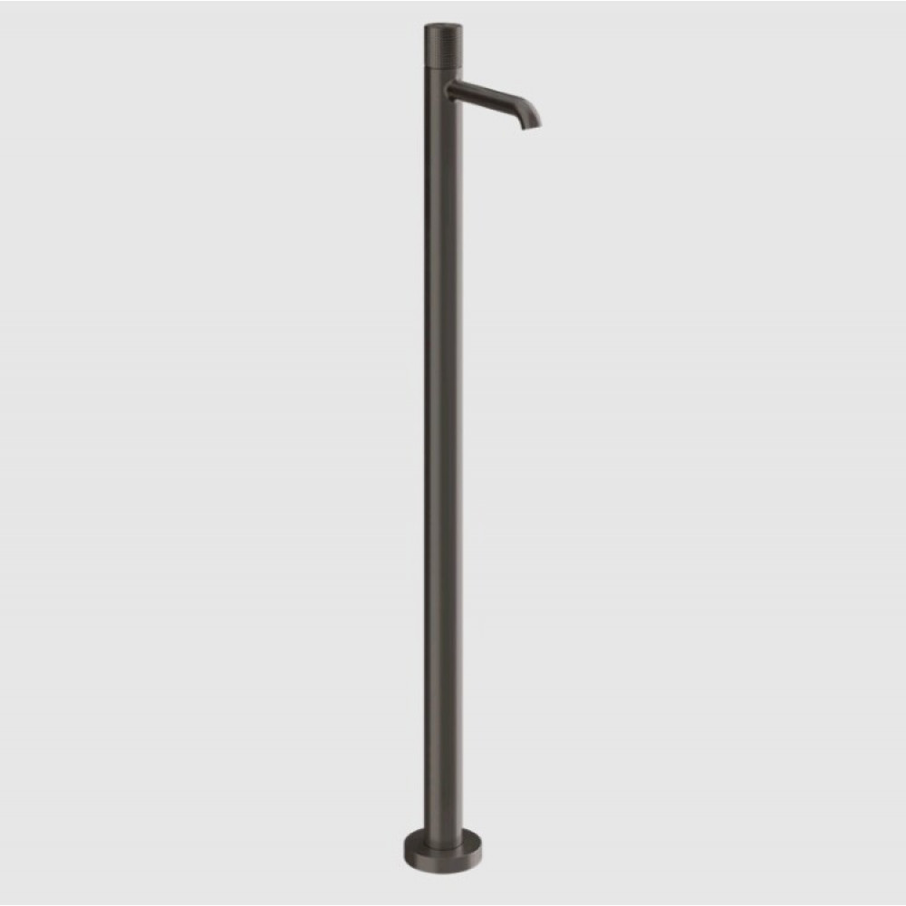 Смеситель для ванны, Gessi, Habito Cesello, цвет-Black Metal Brushed PVD