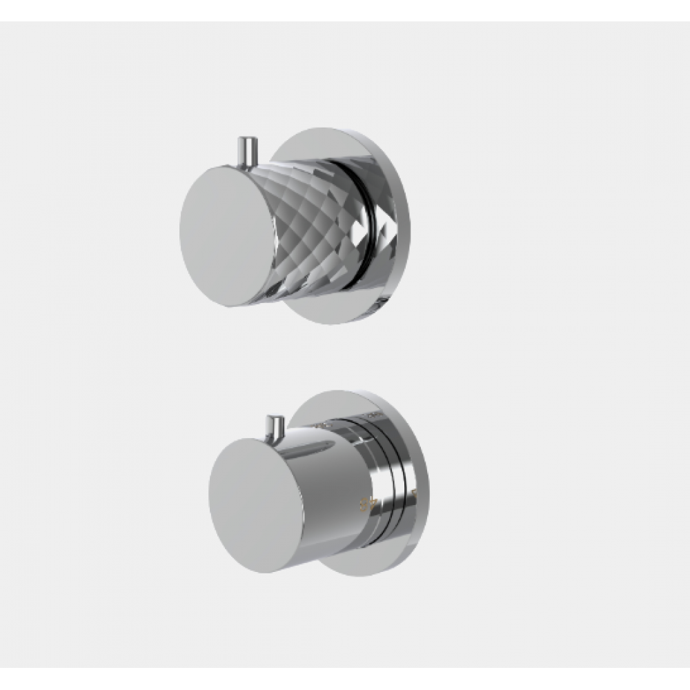 Смеситель для душа, Fima Carlo Frattini, Fimatherm, цвет-хром