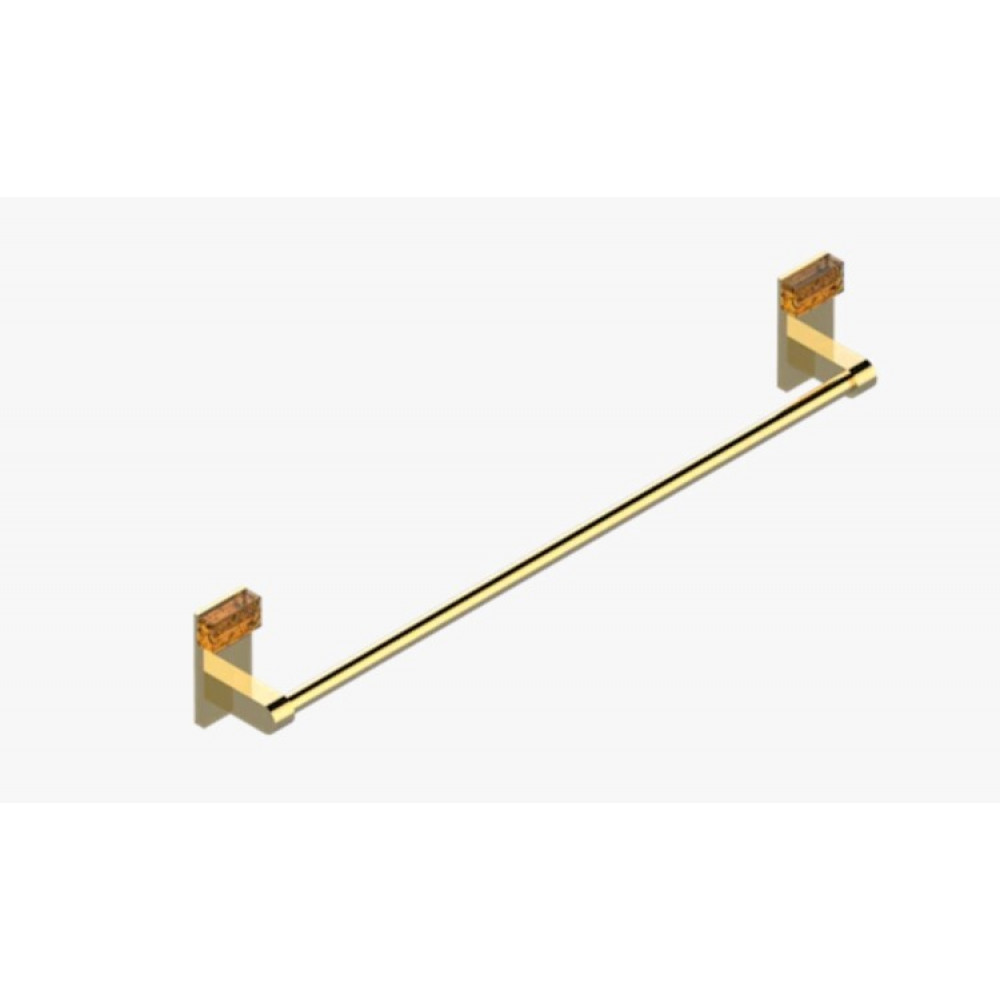 Полотенцедержатель, THG, Ginkgo, шгв 662*70*100, цвет-PVD золотистый цвет