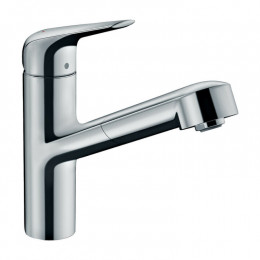 Смеситель для кухни, Hansgrohe, Focus M42, Eco, цвет-хром