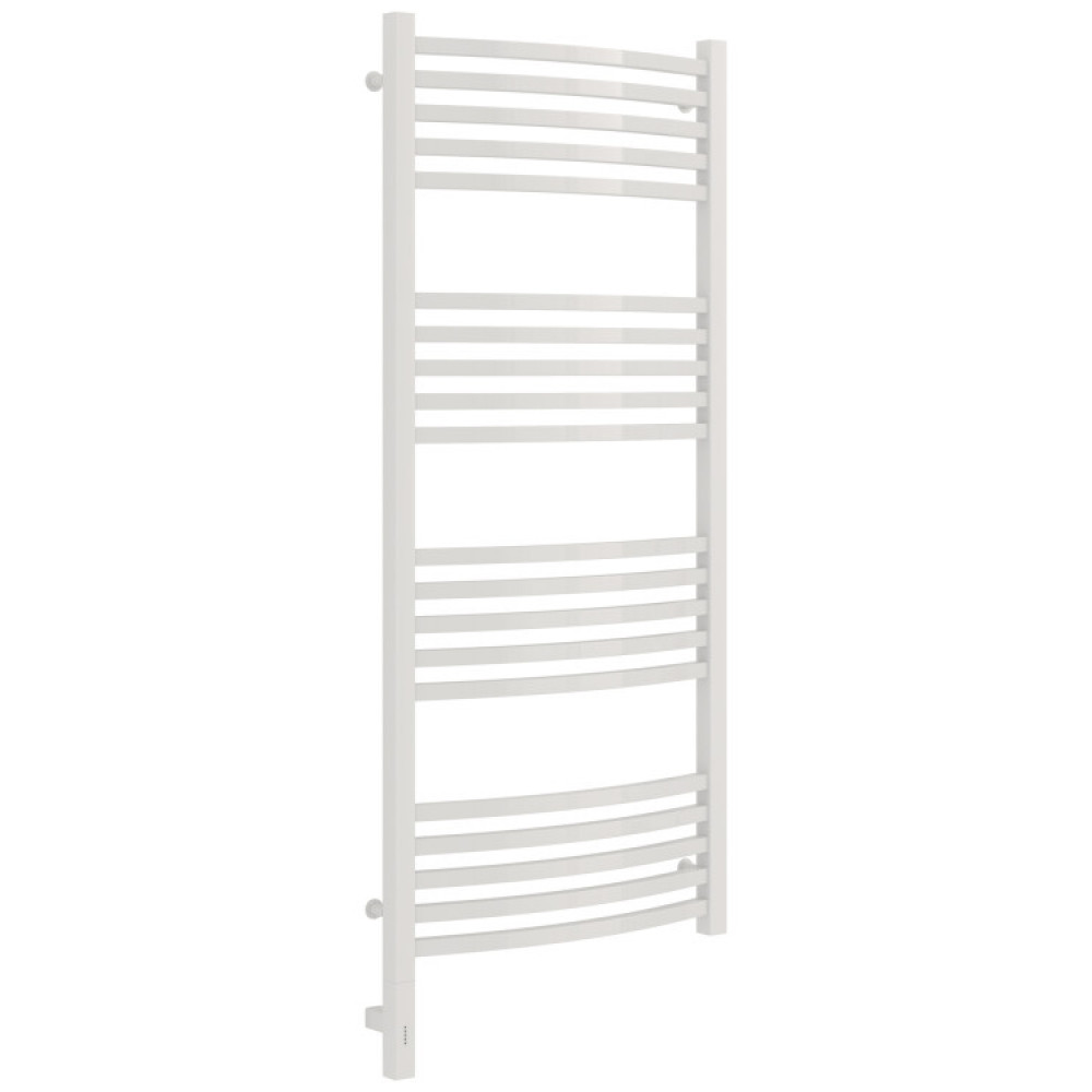 Полотенцесушитель, Сунержа, Аркус 3.0, шгв 530*106*1320, нижнее слева, МЭМ, цвет-белый