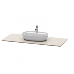 Столешница, Duravit, Luv, шгв 1388*595*20, цвет-серый структурный