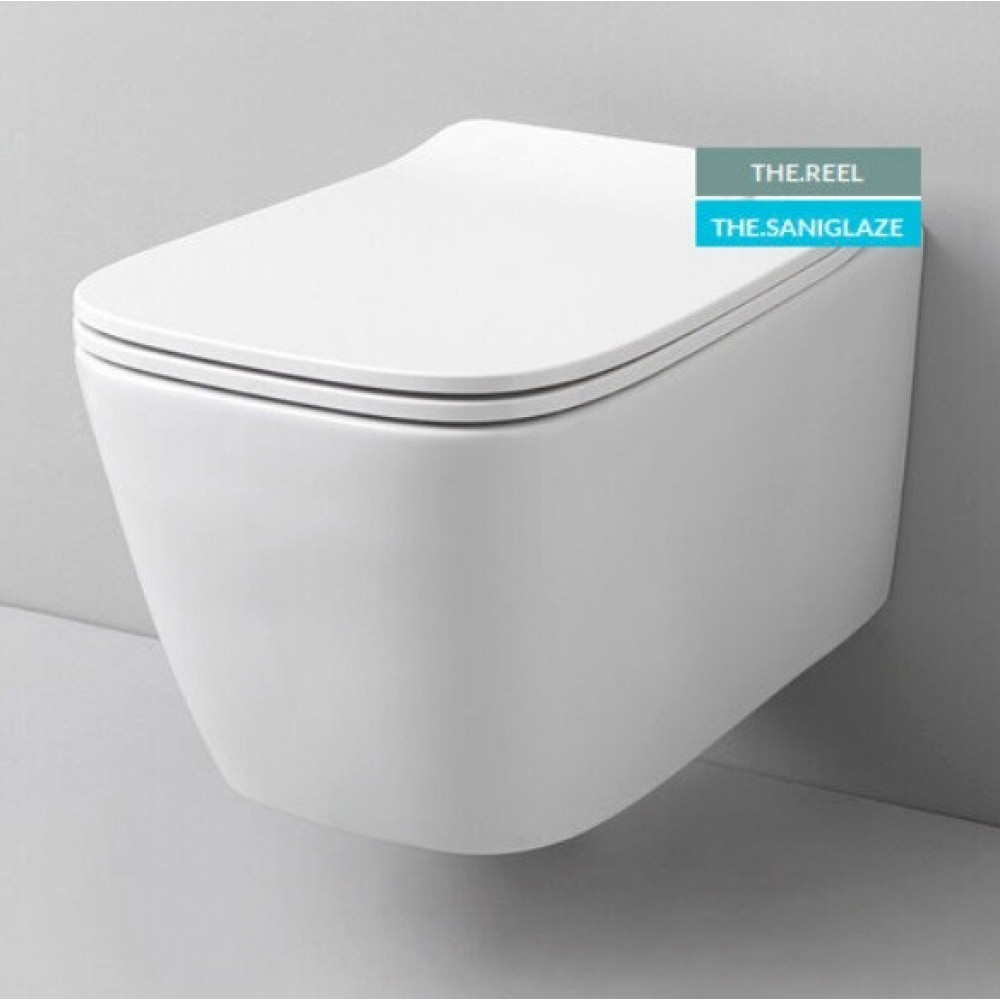 Унитаз, Artceram, A16, подвесной, шгв 360*520*290, Saniglaze, цвет-белый