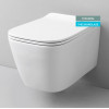 Унитаз, Artceram, A16, подвесной, шгв 360*520*290, Saniglaze, цвет-белый