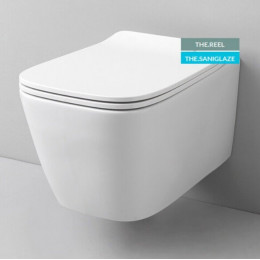 Унитаз, Artceram, A16, подвесной, шгв 360*520*290, Saniglaze, цвет-белый