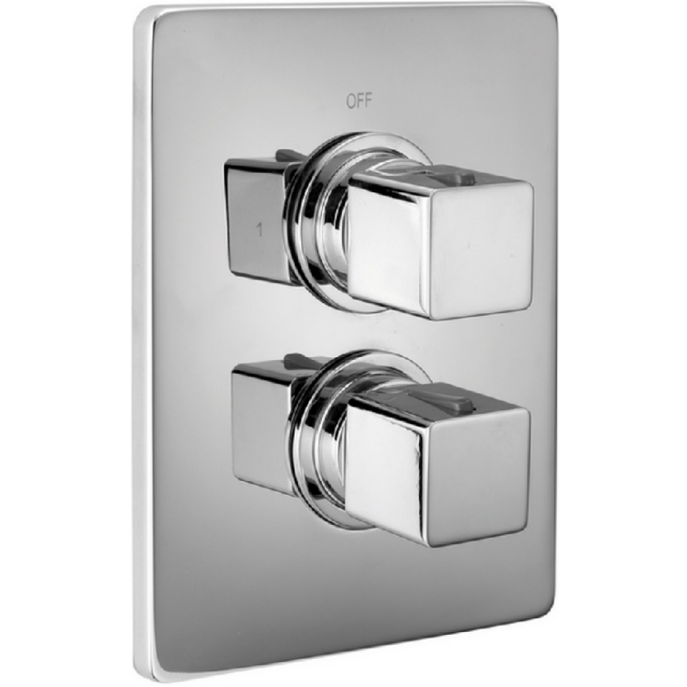 Смеситель для душа, Cisal, Cubic, цвет-Chrome