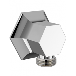 Шланговое подсоединение, Cisal, Chérie, цвет-Chrome