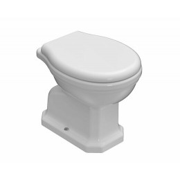 Унитаз, Globo, Paestum, напольный, шгв 375*570*400, CERASLIDE, BATAFORM, цвет-белый