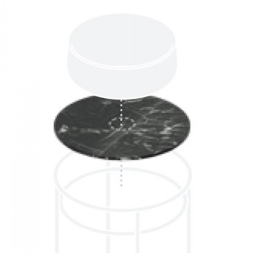 Столешница, Artceram, Vogue 2.0, шг 440*440, цвет- marquinia black