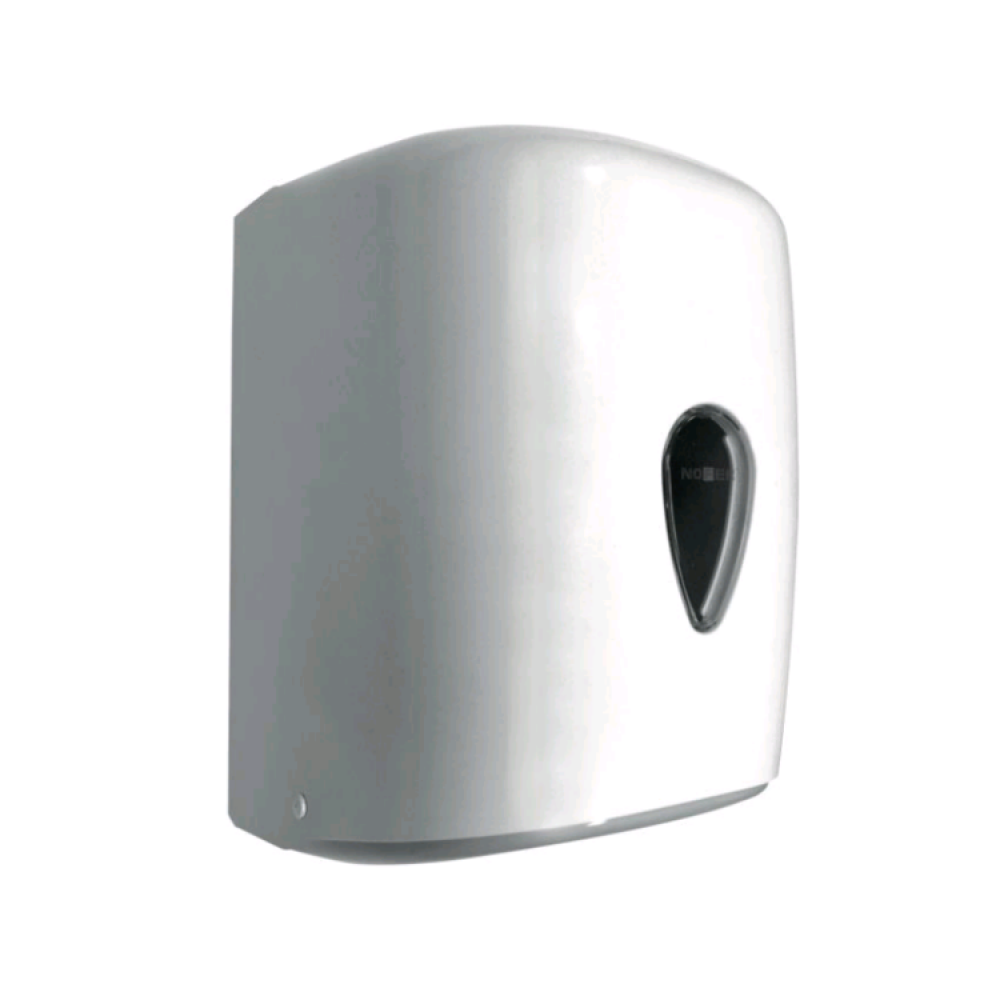 Диспенсер, Nofer, wick, для бумажных полотенец в рулонах с центральной вытяжкой, шгв 205*220*320, цвет-белый