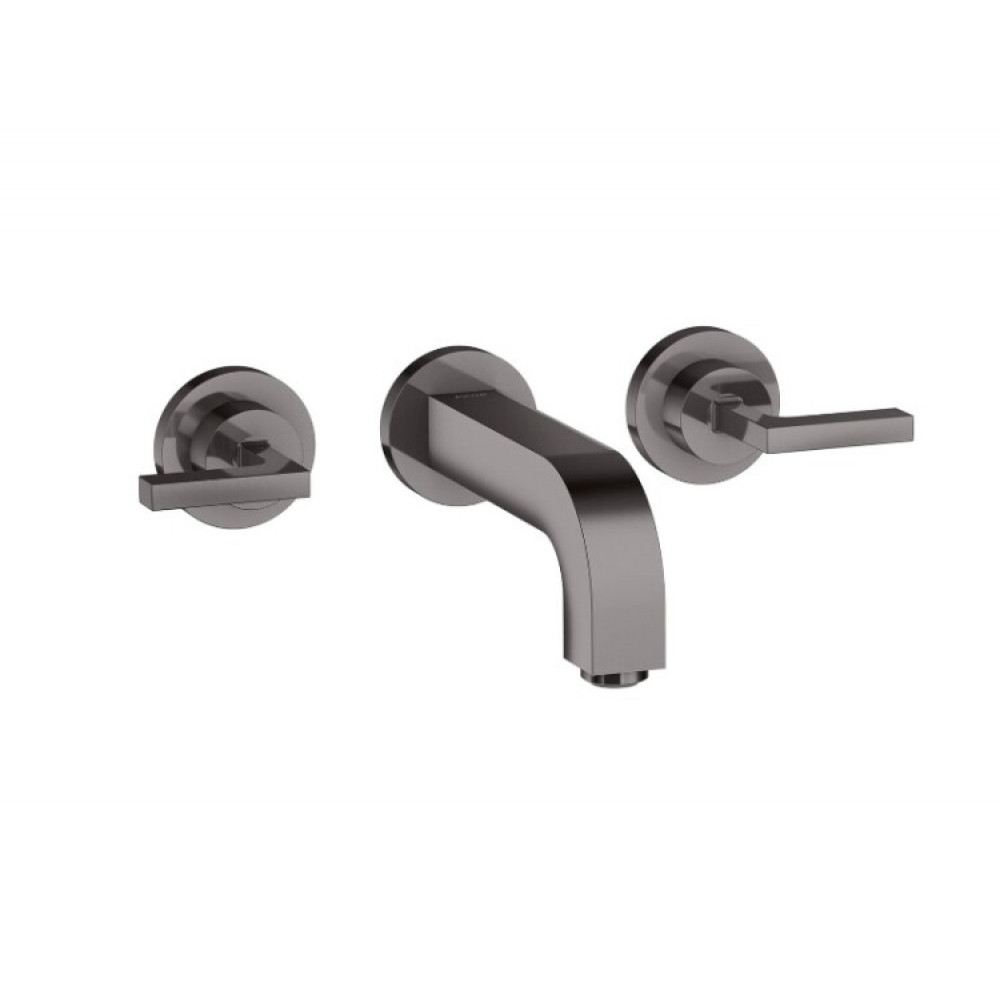 Смеситель для раковины, Hansgrohe, Axor Citterio, цвет-полированный черный хром