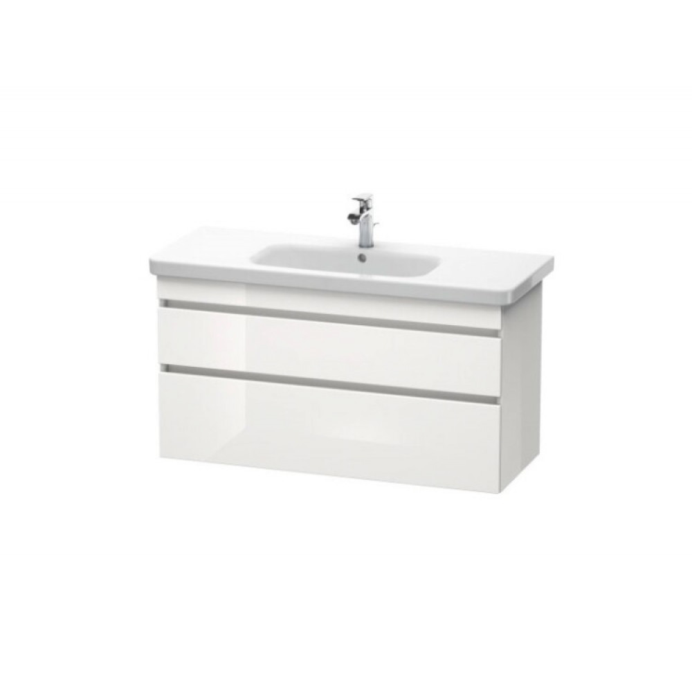 Тумба под раковину, Duravit, Durastyle, шгв 1130*448*610, раковина-необходимо заказать, цвет-белый глянцевый