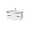 Тумба под раковину, Duravit, Durastyle, шгв 1130*448*610, раковина-необходимо заказать, цвет-белый глянцевый
