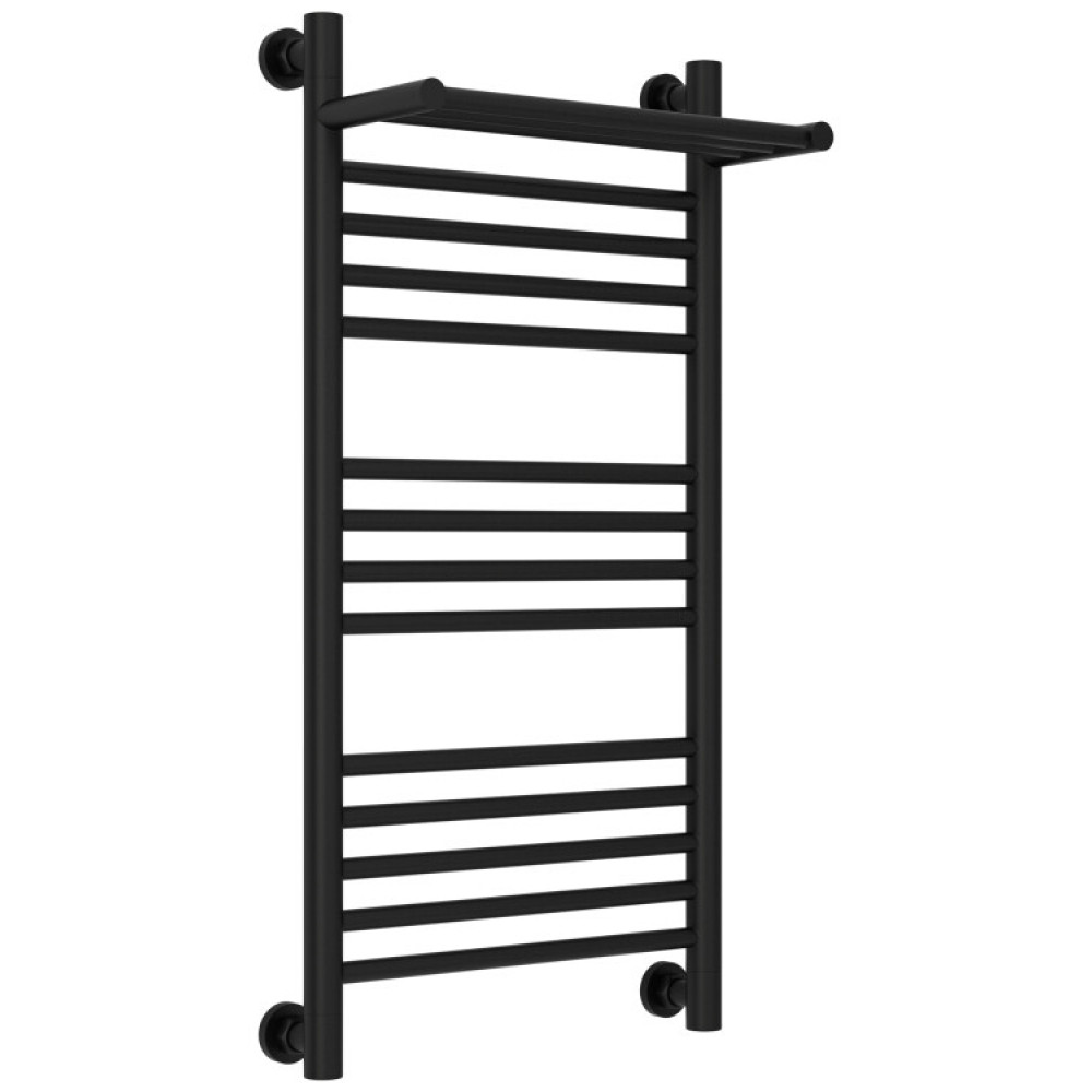 Полотенцесушитель, Сунержа, Богема +, с 1 полкой, шгв 450*213*862, цвет-чёрный матовый