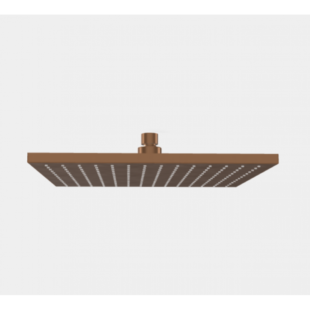Верхний душ, Fima Carlo Frattini, Showerhead, 300*300, цвет-брашированная янтарная бронза