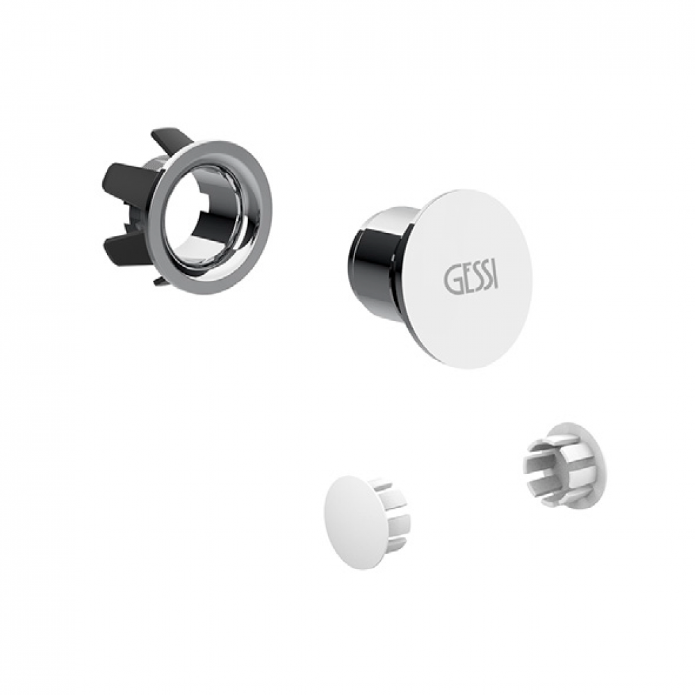 Комплект заглушек, Gessi, белый матовый