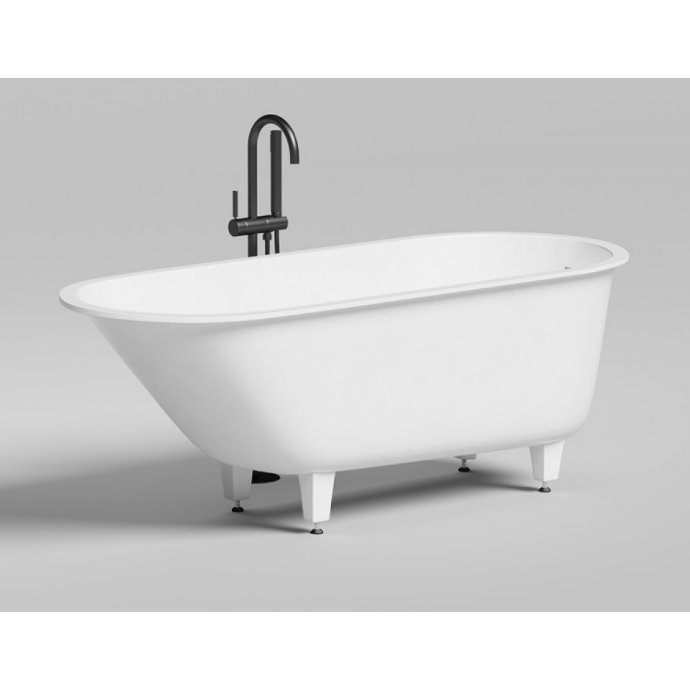 Ванна, Salini, Ornella Kit, шгв 1700*700*600, модификация Oval, цвет-белый