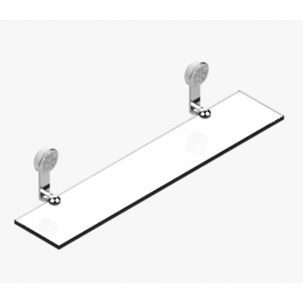 Полка, THG, Hirondelles Platinum stamped, шгв 600*142*123, цвет-хром