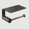 Бумагодержатель, Gessi, Rilievo, шгв 165*100*89, цвет-Black Metal Brushed PVD