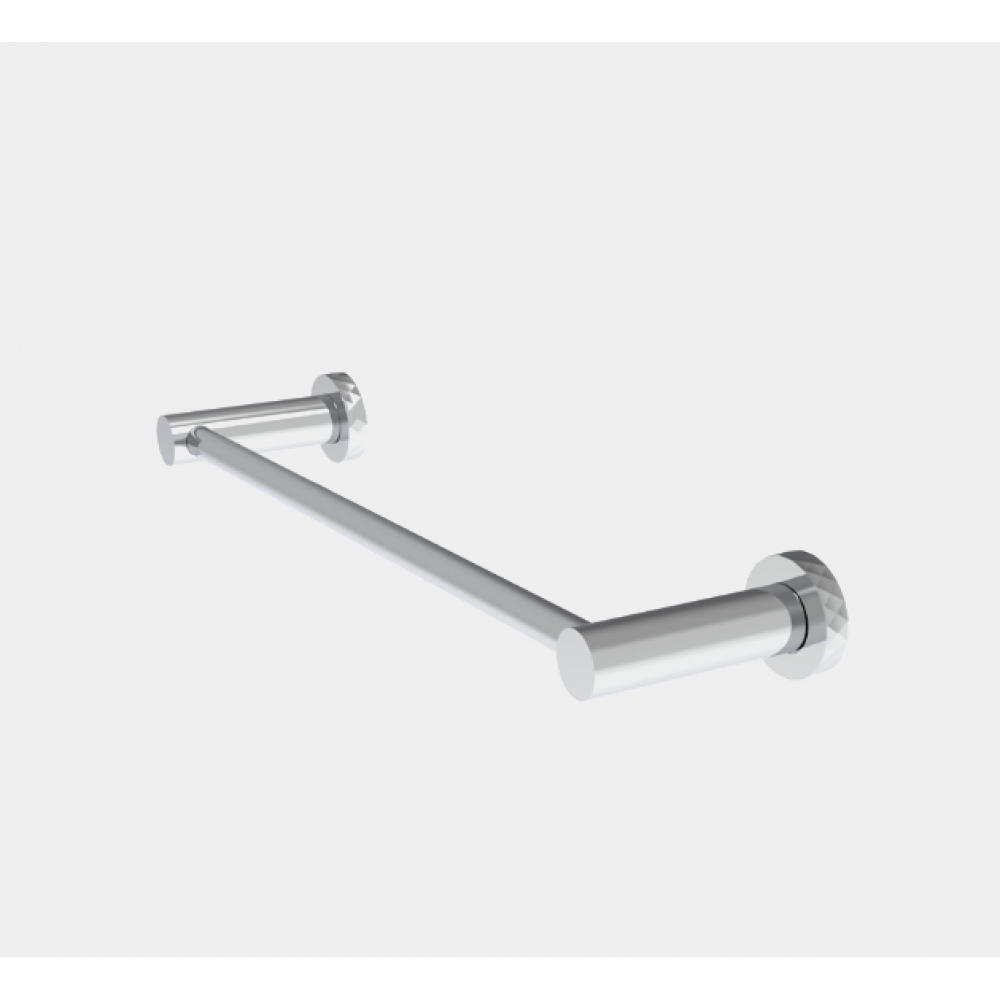 Полотенцедержатель, Fima Carlo Frattini, Accessori, шгв 300*84*40, цвет-хром черный брашированный