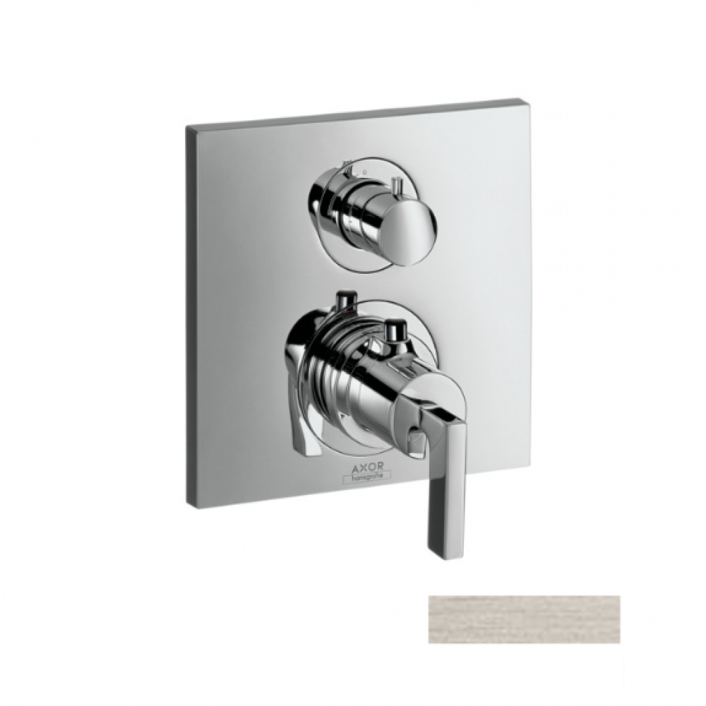Смеситель для душа, Axor, Axor Citterio, на 1 потребитель, цвет-сталь