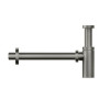 Сифон, Gessi, Technical Accessories, бутылочный, 1 1/4", цвет-Steel Brushed